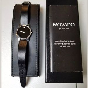 Movado Moderna(o) Museum Classic Stainless Steel.